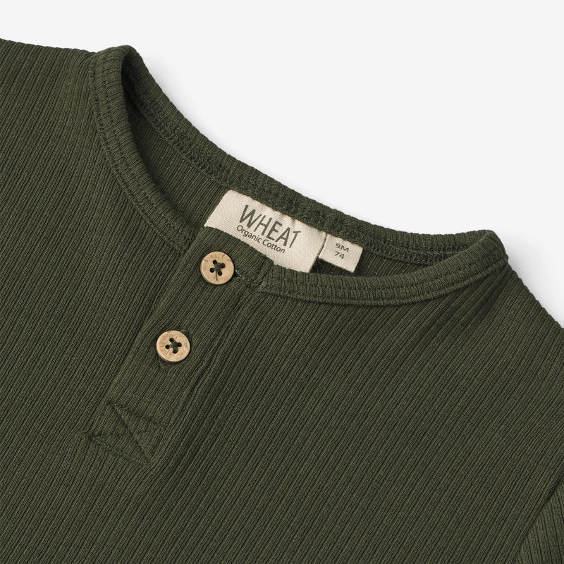 Wheat Main  Langarmshirt Morris | Baby Jersey Tops and T-Shirts 4097 deep forest