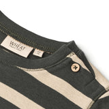 Wheat Main  Langarmshirt Nohr | Baby Jersey Tops and T-Shirts 9209 dark stripe