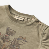 Wheat Main Langarmshirt Ole | Baby Jersey Tops and T-Shirts 1137 dry sage
