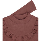 Wheat Wool Langarmshirt Rüschen Wolle Jersey Tops and T-Shirts 2110 rose brown