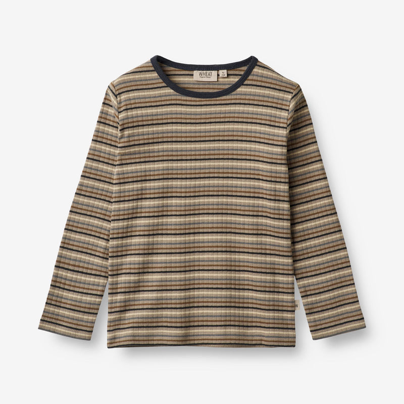 Wheat Main  Langarmshirt Stig Jersey Tops and T-Shirts 0181 multi stripe