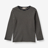 Wheat Main  Langarmshirt Stig Jersey Tops and T-Shirts 1433 navy stripe