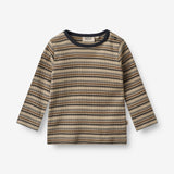 Wheat Main  Langarmshirt Stig | Baby Jersey Tops and T-Shirts 0181 multi stripe