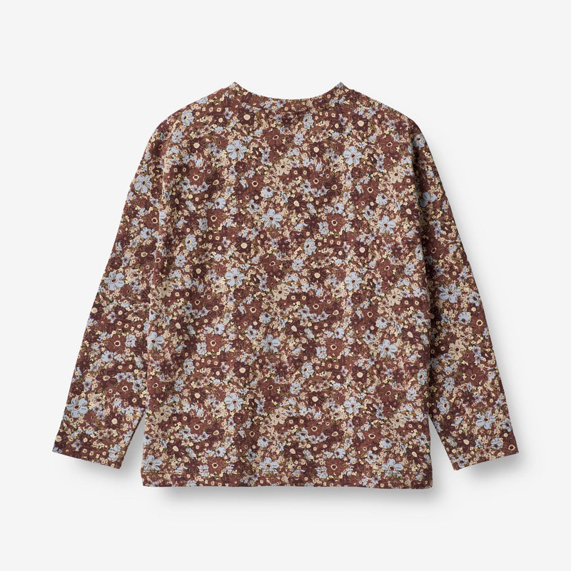 Wheat Main  Langarmshirt Thilda Jersey Tops and T-Shirts 9407 flowers in plenty