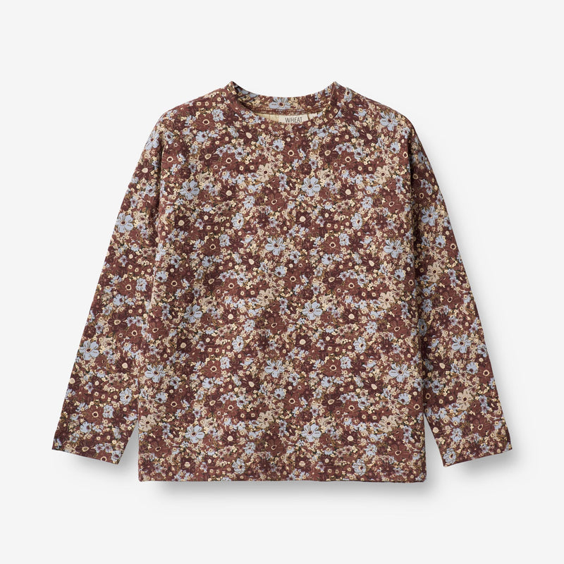 Wheat Main  Langarmshirt Thilda Jersey Tops and T-Shirts 9407 flowers in plenty