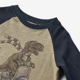 Wheat Main Langarmshirt Torbjørn Jersey Tops and T-Shirts 1137 dry sage