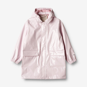 Wheat Outerwear  Lange Regenjacke Finley Rainwear 9505 cherry bloom glossy