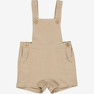 Wheat Main  Latzhose Erik | Baby Suit 3097 dark sand 