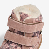 Wheat Footwear Lauflern-Stiefel Daxi Wolle Print Prewalkers 2163 dusty rouge 