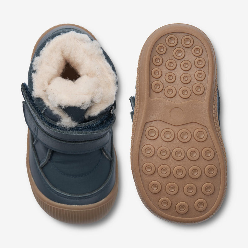 Wheat Footwear Lauflern-Stiefel Daxi Wolle Tex Prewalkers 1432 navy