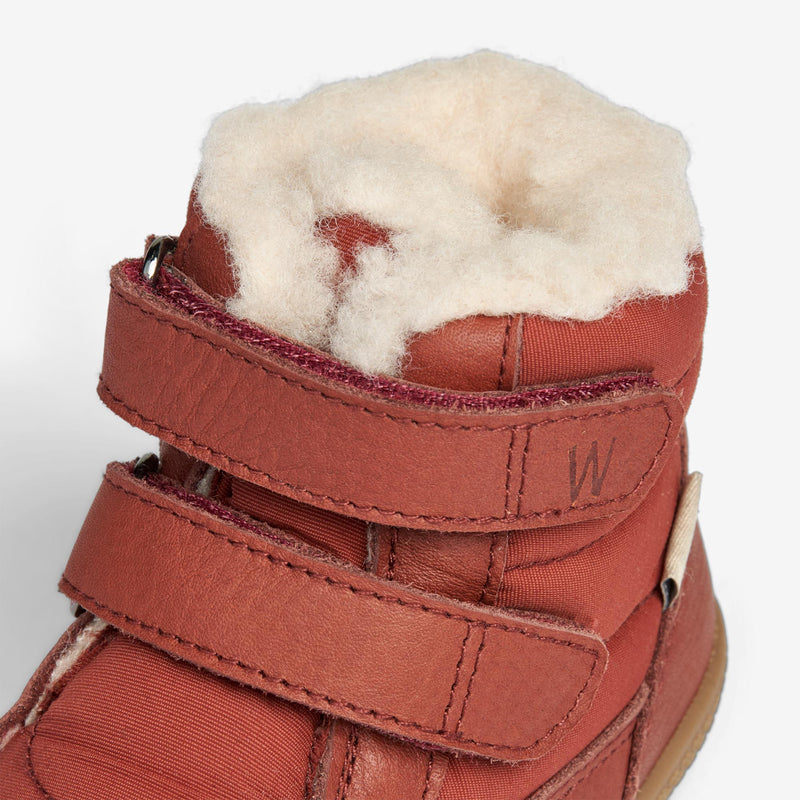 Wheat Footwear Lauflern-Stiefel Daxi Wolle Tex Prewalkers 2072 red