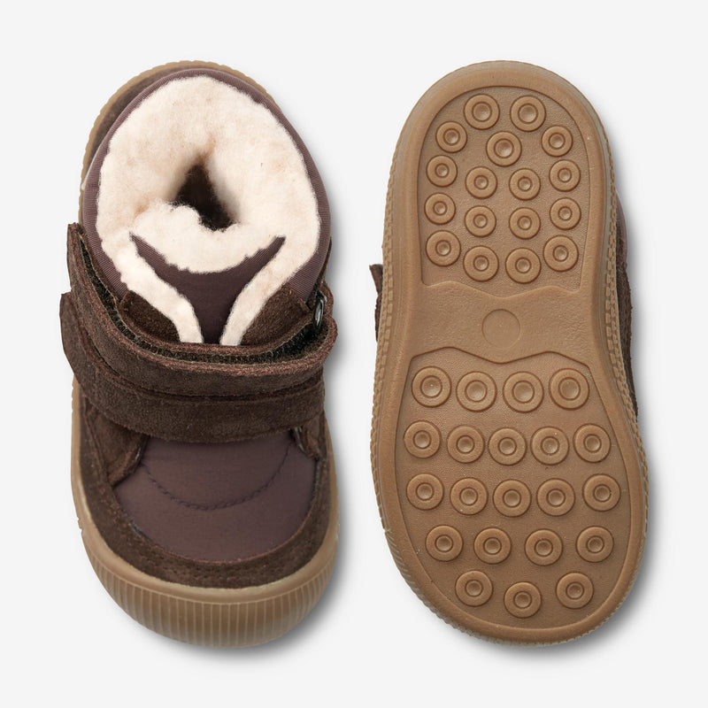 Wheat Footwear Lauflern-Stiefel Daxi Wolle Tex Prewalkers 3053 dark brown