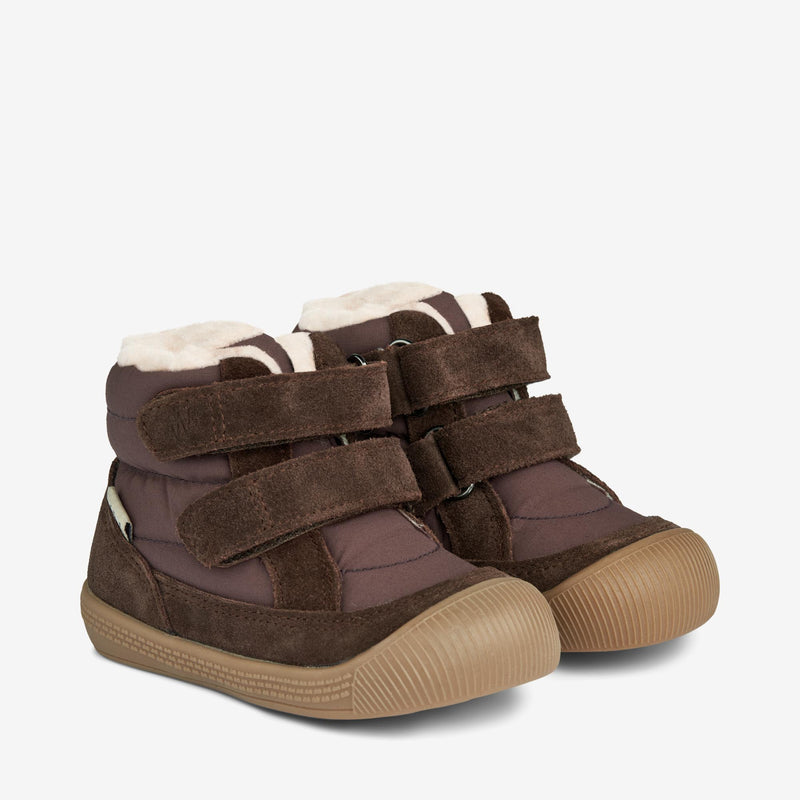 Wheat Footwear Lauflern-Stiefel Daxi Wolle Tex Prewalkers 3053 dark brown