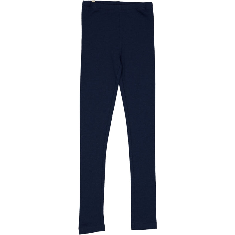 Wheat Wool Leggings Wolle Leggings 1432 navy