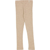 Wheat Wool Leggings Wolle Leggings 3204 khaki melange