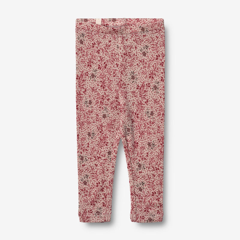 Wheat Wool  Leggings aus Merinowolle | Baby Leggings 2392 cherry flowers