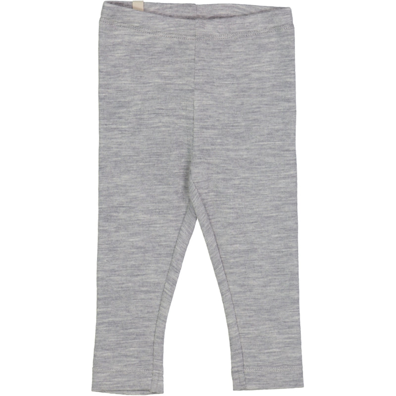 Wheat Wool Leggings aus Wolle Leggings 0224 melange grey