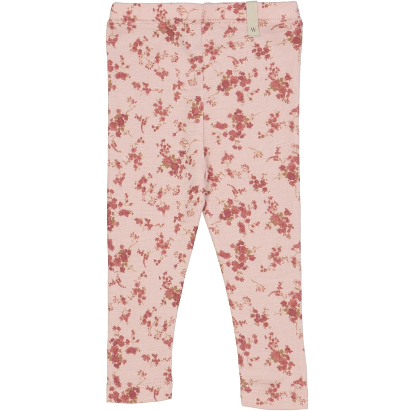 Wheat Wool Leggings aus Wolle Leggings 2475 rose flowers