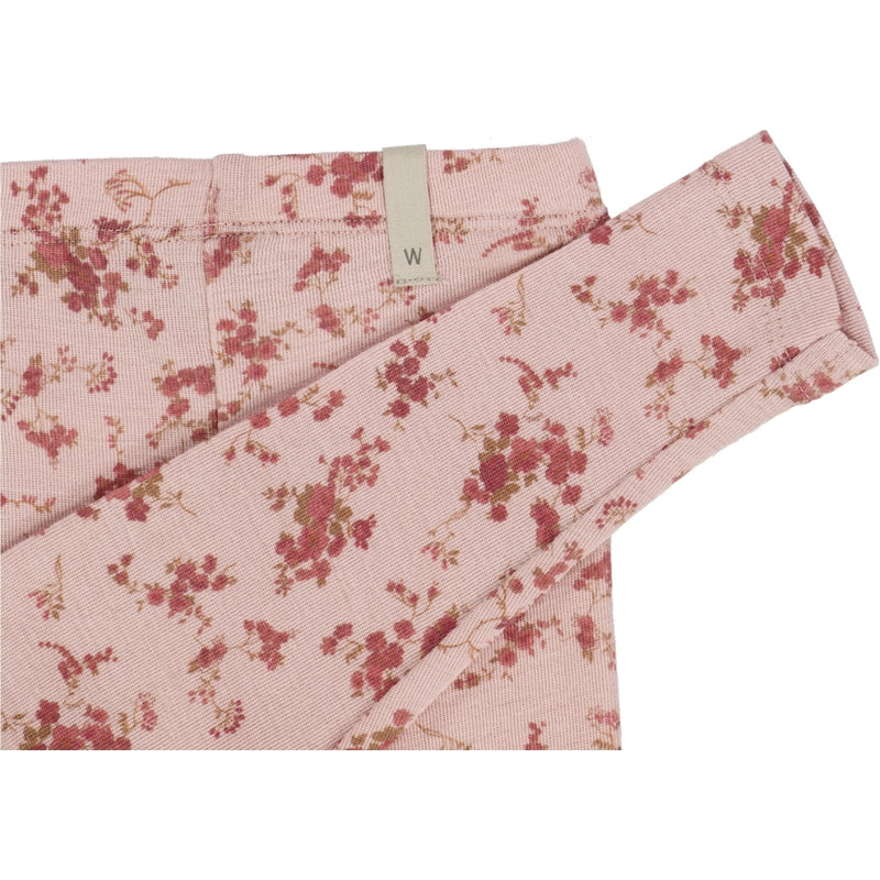 Wheat Wool Leggings aus Wolle Leggings 2475 rose flowers