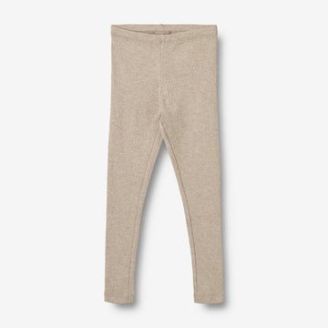 Wheat Main Leggings mit Ripp-Struktur Maddy Leggings 0072 gravel melange