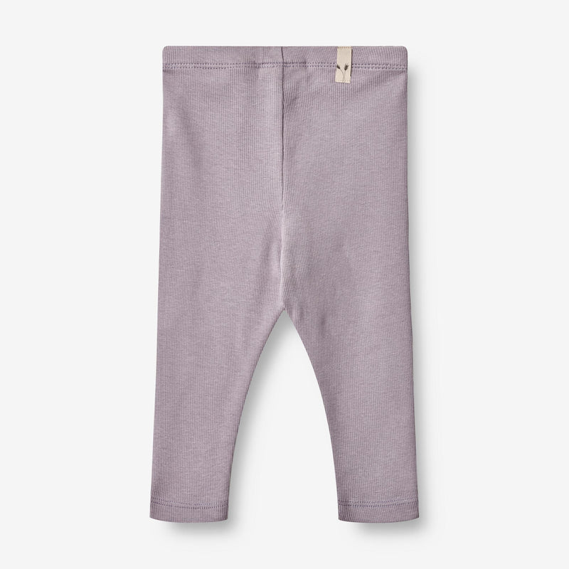 Wheat Main  Leggings mit Ripp-Struktur Maddy | Baby Leggings 1346 lavender