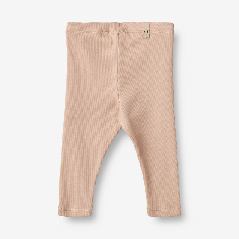 Wheat Main  Leggings mit Ripp-Struktur Maddy | Baby Leggings 2032 rose dust