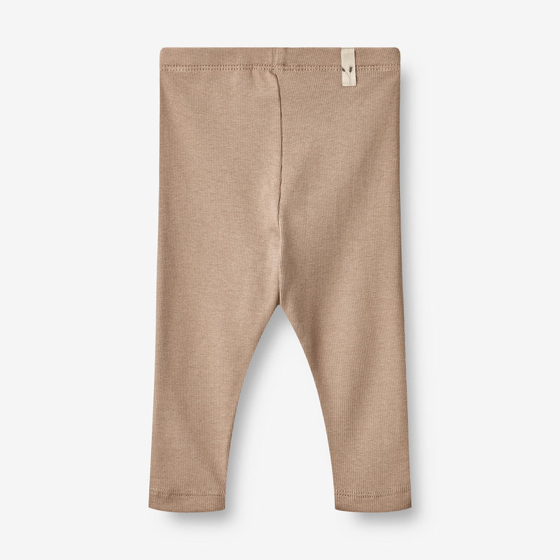 Wheat Main  Leggings mit Ripp-Struktur Maddy | Baby Leggings 3006 soft brown