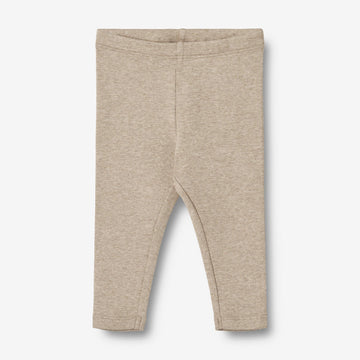 Wheat Main Leggings mit Ripp-Struktur Maddy | Baby Leggings 0072 gravel melange