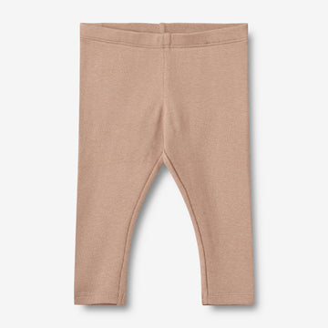 Wheat Main Leggings mit Ripp-Struktur Maddy | Baby Legging 1164 nougat rose