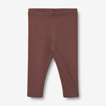 Wheat Main Leggings mit Ripp-Struktur Maddy | Baby Leggings 3118 eggplant