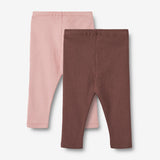 Wheat Main Leggings mit Ripp-Struktur Maddy | Baby Leggings 1189 rose frost eggplant