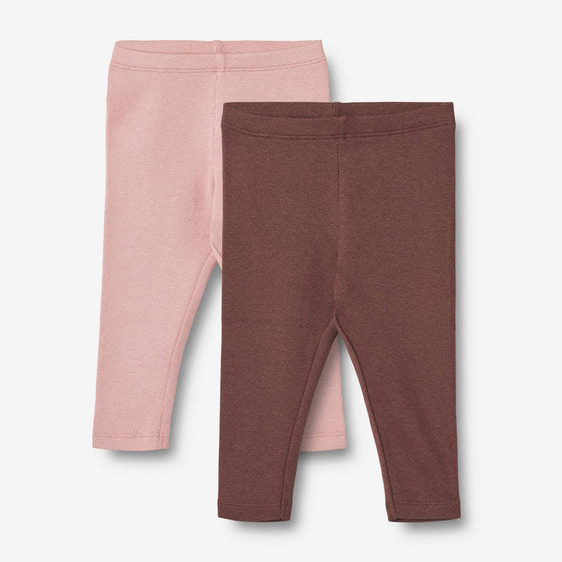 Wheat Main Leggings mit Ripp-Struktur Maddy | Baby Leggings 1189 rose frost eggplant