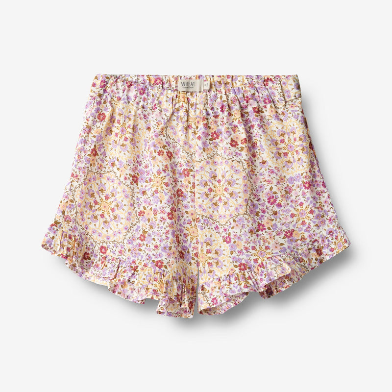 Wheat Main  Leichte Baumwoll-Short Camille Shorts 9012 carousels and flowers