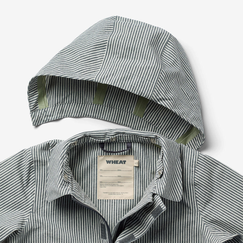 Wheat Outerwear Mantel Leif Jacket 1433 navy stripe
