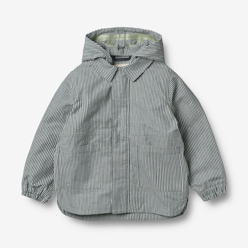 Wheat Outerwear Mantel Leif Jacket 1433 navy stripe
