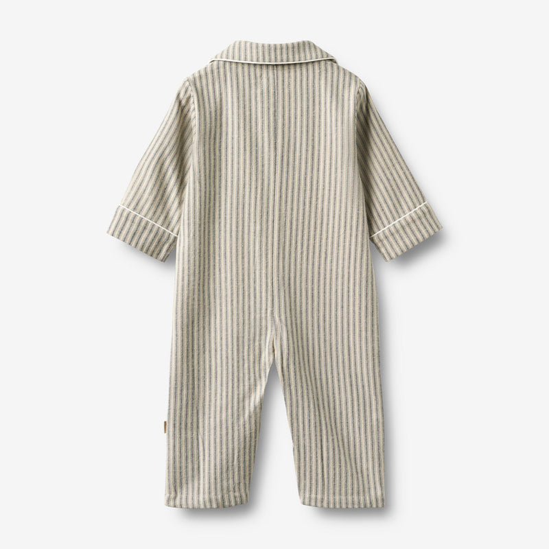 Wheat Main Nachtanzug Lennie Home 9585 blue stripe