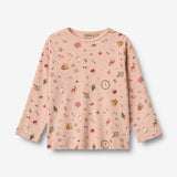 Wheat Main Nachtwäsche Mila Home 9589 rose dust holiday