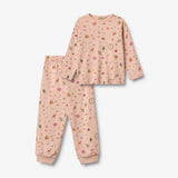 Wheat Main Nachtwäsche Mila Home 9589 rose dust holiday