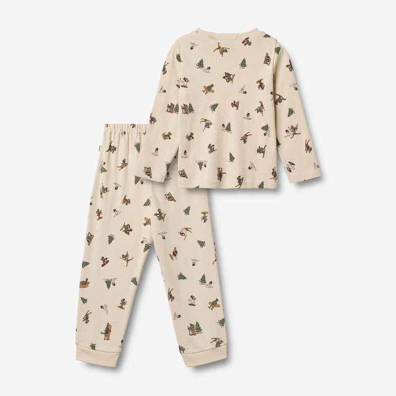 Wheat Main Nachtwäsche Milan Home 9587 offwhite winterland