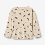 Wheat Main Nachtwäsche Milan Home 9587 offwhite winterland