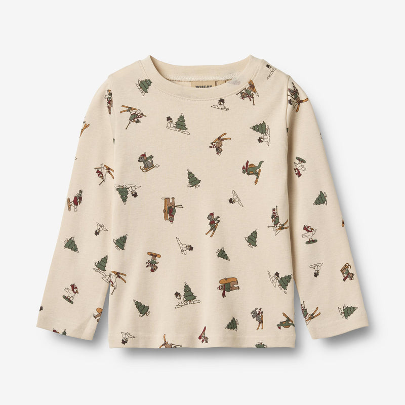 Wheat Main Nachtwäsche Milan Home 9587 offwhite winterland