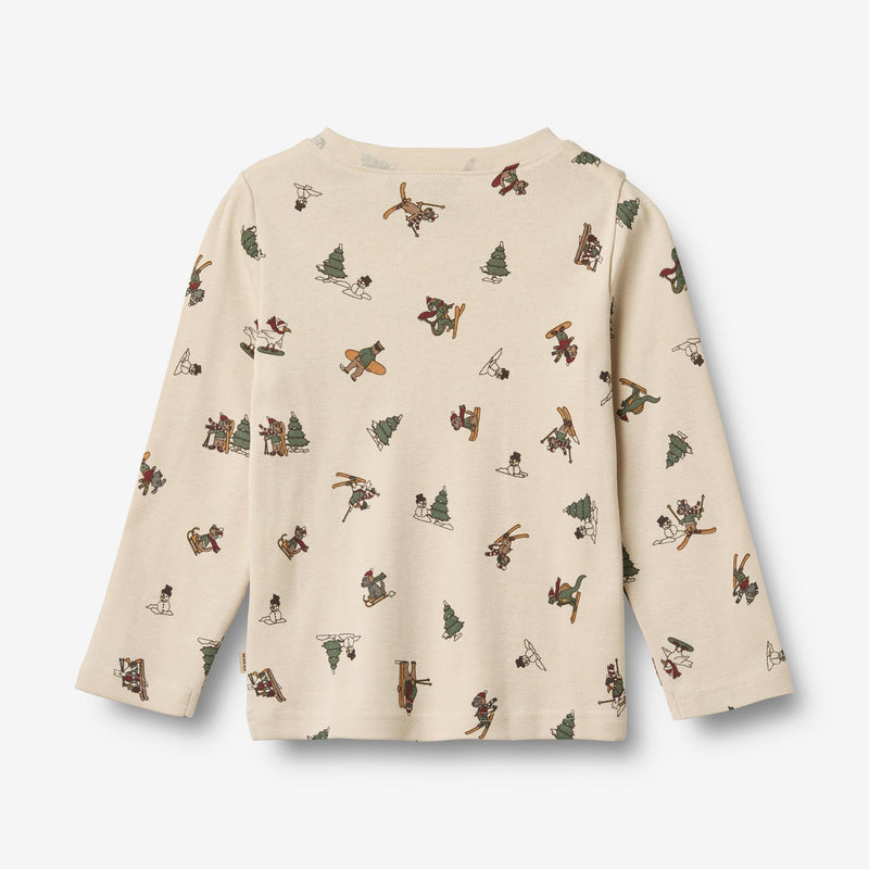 Wheat Main Nachtwäsche Milan Home 9587 offwhite winterland