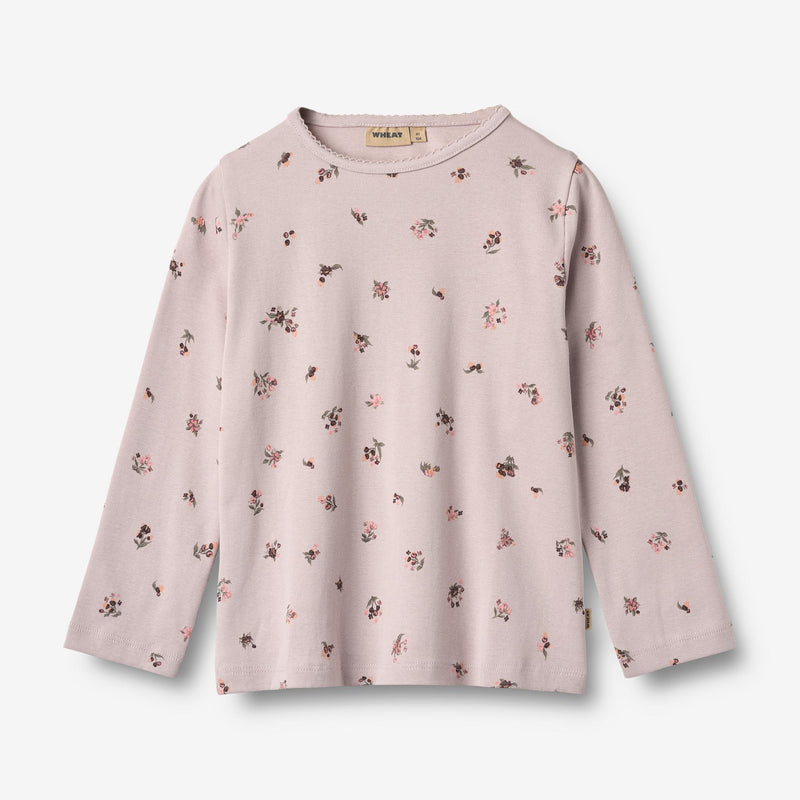 Wheat Main Nachtwäsche Picoting Mila Home 1353 soft lilac flowers