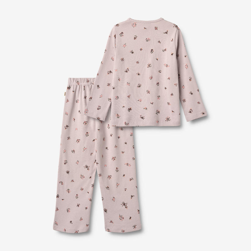 Wheat Main Nachtwäsche Picoting Mila Home 1353 soft lilac flowers