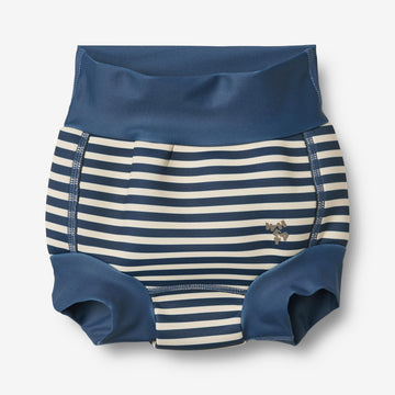 Wheat Main Neopren-Badehose Anker Swimwear 1048 blue stripe