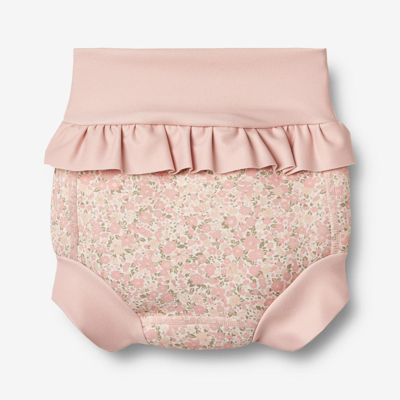 Wheat Main Neopren-Badehose Rita Swimwear 9427 ivory flower meadow