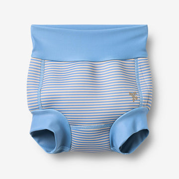 Wheat Main Neoprene Swim Pants Anker Shorts 9580 blue swim stripe