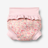 Wheat Main Neoprene Swim Pants Rita Shorts 2526 powder flowers and seashells