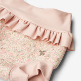 Wheat Main Neoprene Swim Pants Rita Shorts 9427 ivory flower meadow