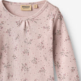 Wheat Main Oberteil L/S Roselinde Body 1358 lilac flowers